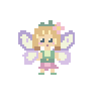 妖精のゲーム内ドット絵